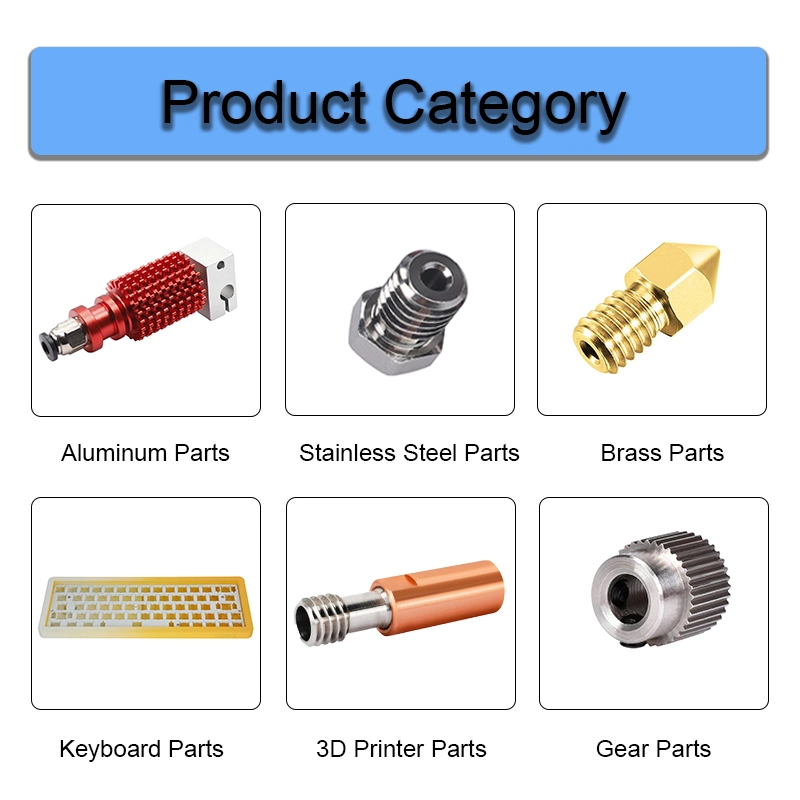 CNC Turning 3D Printer Accessories E3d V6 Titanium Alloy Heat Insulation Pipe