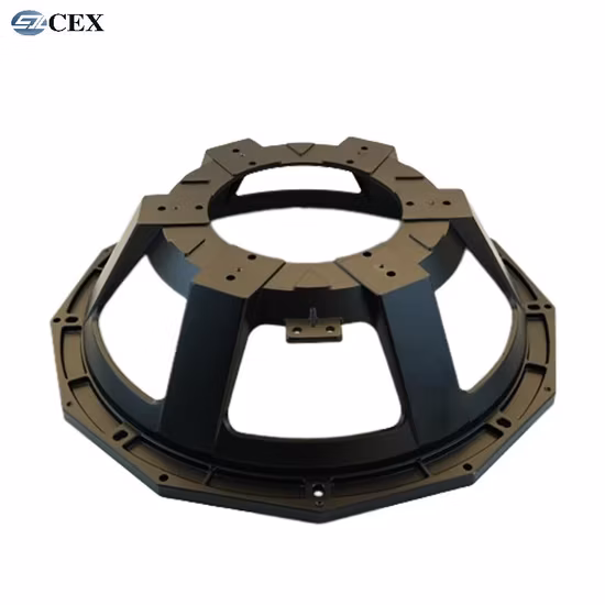 Parti in pressofusione di alluminio personalizzate Parti in fusione di alluminio del telaio dell'altoparlante